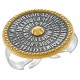 Православное кольцо на два пальца «Псалом 90»