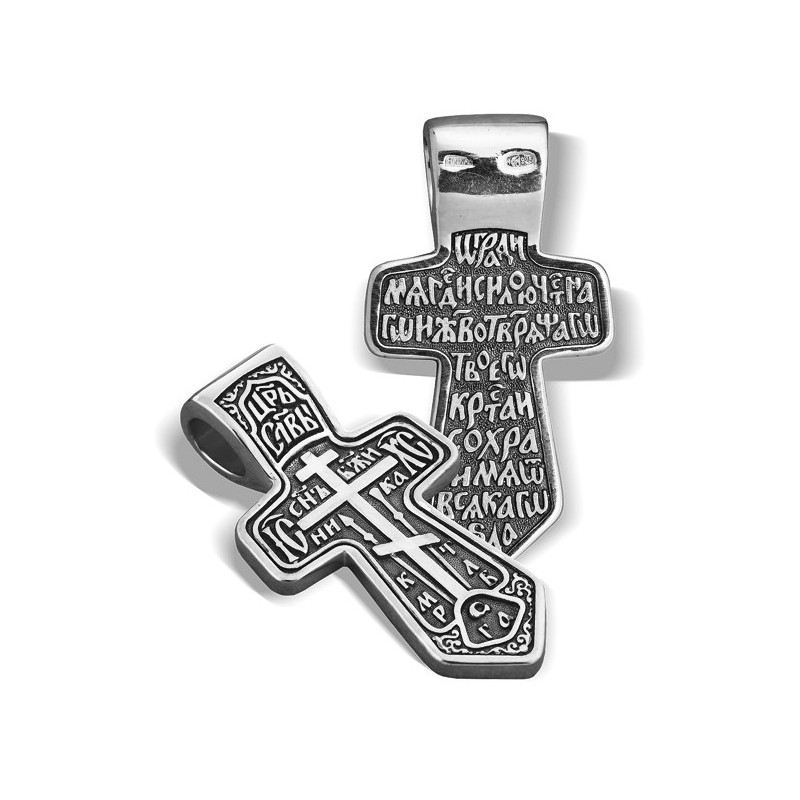 Серебряный нательный крест «Муромский»