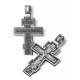Серебряный нательный крестик «Восьмиконечный»